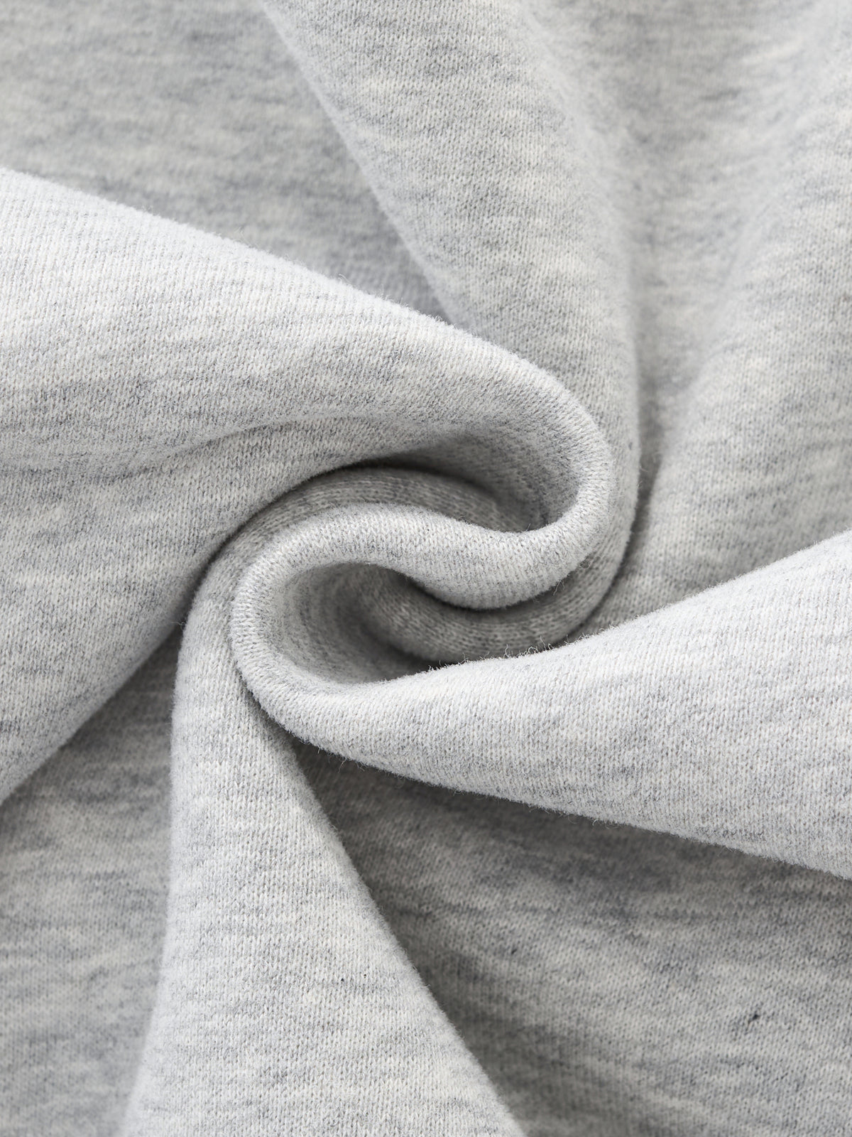 Essential Fleece Mock-Neck Crew Sweatshirt