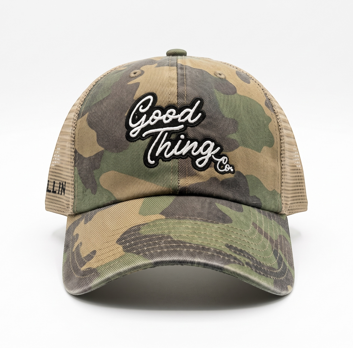 Good Thing & Co. Mesh Back Trucker Hat - Camo
