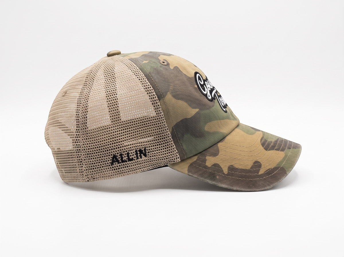 Good Thing & Co. Mesh Back Trucker Hat - Camo